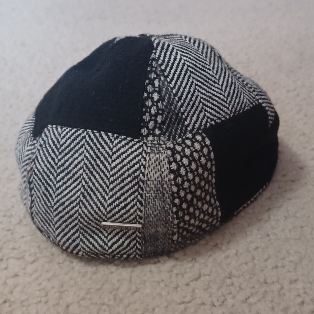 Stetson Tweed Patchwork Newsboy Cap - Picture 2 of 13